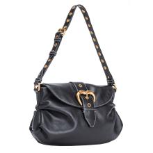 Pinko Borsa a spalla Jolene Classic Nero Antique Gold - 3