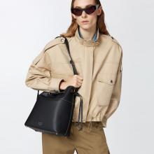 Pinko Borsa Secchiello Classic Nero Antique Gold - 2