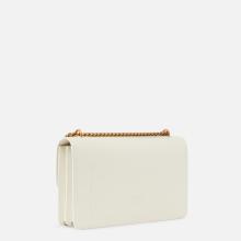 Pinko Borsa a tracolla Love One Classic Bianco Seta Antique Gold - 6