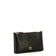 Pinko Pochette Mini Flat Horizontal Nero Antique Gold - 2