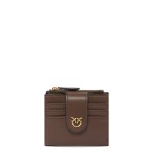 Pinko Portafoglio Piccolo Multi Purpose Marrone Castano Antique Gold - 1