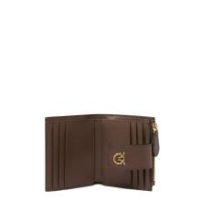 Pinko Portafoglio Piccolo Multi Purpose Marrone Castano Antique Gold - 3