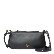 Pinko Borsa a tracolla Mini Half Moon Nero Antique Gold - 1
