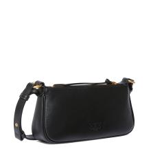 Pinko Borsa a tracolla Mini Half Moon Nero Antique Gold - 2