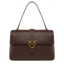 Pinko Borsa a spalla Love one Marrone - 1