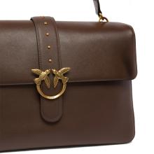 Pinko Borsa a spalla Love one Marrone - 4