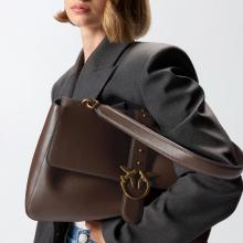 Pinko Borsa a spalla Love one Marrone - 6