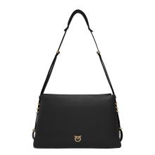 Pinko Borsa a spalla Triplet Nero Antique Gold - 1