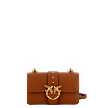 Pinko Mini Borsa a tracolla Love One Marrone Leone Antique Gold - 1