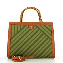 Roberta Di Camerino Borsa a mano Bamboo Canvas - 4
