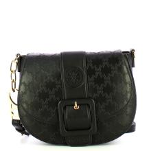 Roberta Di Camerino Tracolla Moretta Saddle Bag Black - 1