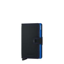 Secrid Miniwallet Matte RFID Black & Blue - 1