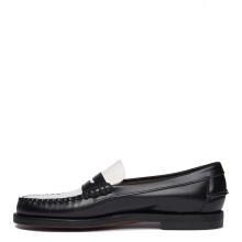 Sebago Mocassino Donna Classic Dan Black White Black - 3