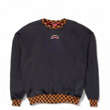 Sprayground Felpa Tufting Shark Crewneck Check - 1
