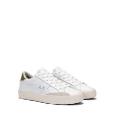 Sun68 Sneakers Katy Leather Bianco Oro - 2