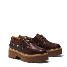 Timberland Scarpa da barca con Plateau Stone Street Rootbeer - 3