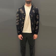 Tooco Cardigan Varsity Dana Navy - 2