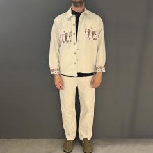 Tooco Pantaloni Canvas Essential Off White - 2