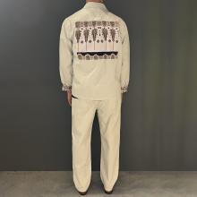 Tooco Pantaloni Canvas Essential Off White - 4