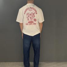 Tooco T-Shirt Tooco Pizzeria Off White - 3