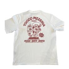 Tooco T-Shirt Tooco Pizzeria Off White - 4