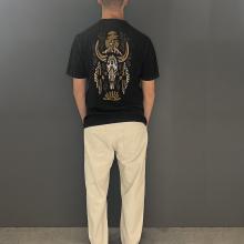 Tooco T-Shirt Skull Black Washed - 3