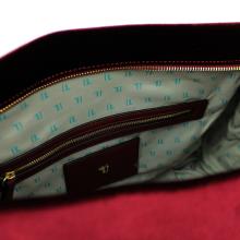 Shopping Bag Portulaca velvet-BORDEAUX-UN