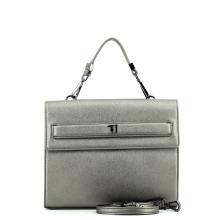 Handbag Paprica Medium-GUNMETAL-UN