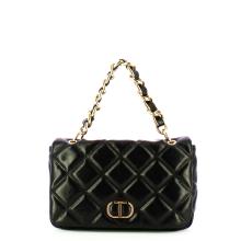 Twin Set Borsa a mano Matelassè Nero - 1