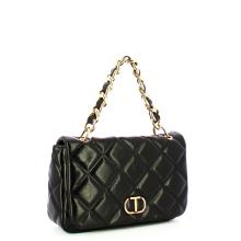 Twin Set Borsa a mano Matelassè Nero - 2