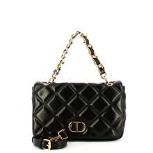 Twin Set Borsa a mano Matelassè Nero - 4