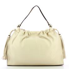 Twin Set Hobo Grande con Oval T Parchment - 3