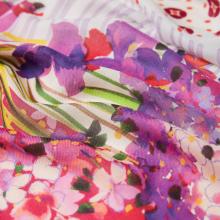 Twin Set Kefiah stampa Pois e Fiori - 3