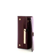 Twinset Portafoglio grande patta Burgundy - 3