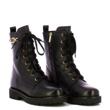Twinset Stivaletto Anfibio in pelle Nero - 2