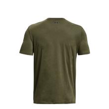 UNDE T-Shirt UA Left Chest Logo Marine OD Green Black Black - 2