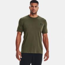 UNDE T-Shirt UA Left Chest Logo Marine OD Green Black Black - 3