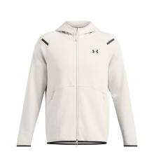 UNDE Felpa UA Unstoppable Fleece Full Zip Summit White - 1