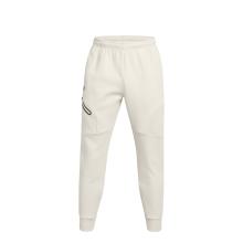 UNDE Pantaloni UA Unstoppable Fleece Summit White - 1