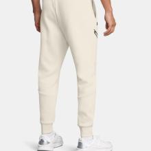 UNDE Pantaloni UA Unstoppable Fleece Summit White - 3