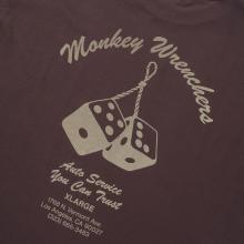 XLAR T-Shirt Monkey Wrenchers Brown - 4