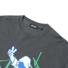 XLARGE T-Shirt Pigment Dyed Peace and Forune Black - 3