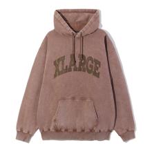 XLARGE Felpa Dyed Collage Logo Brown - 1