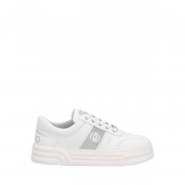 Sneakers Cleo con dettaglio glitter White Silver - 1