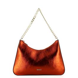Iuntoo Borsa a spalla Grande Eleganza Metallic Rame - 1