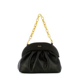 Pochette con manico in catena Black - 1