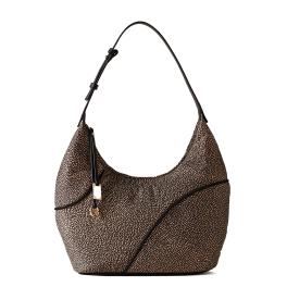 Hobo Bag Medium OP Naturale Nero-1