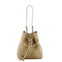 Nodo Armonia Grigio Fossile Bucket Bag-1