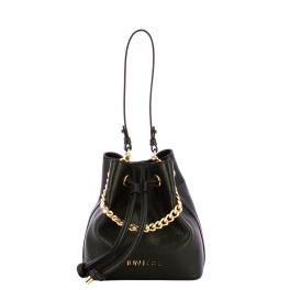 Nodo Armonia Nero Bucket Bag-1