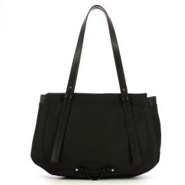 Borbonese Borsa a spalla Shopping M Nero - 1